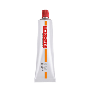 包邮三和586免垫片密封胶防水防油汽车机械 耐高温黑胶有机硅