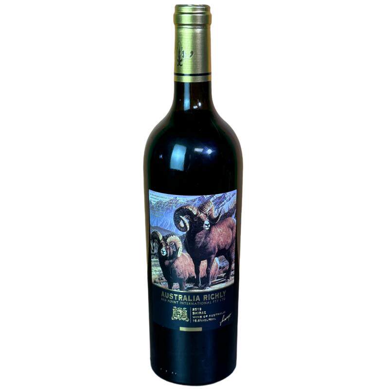 澳洲进口金羊高度西拉干红葡萄酒