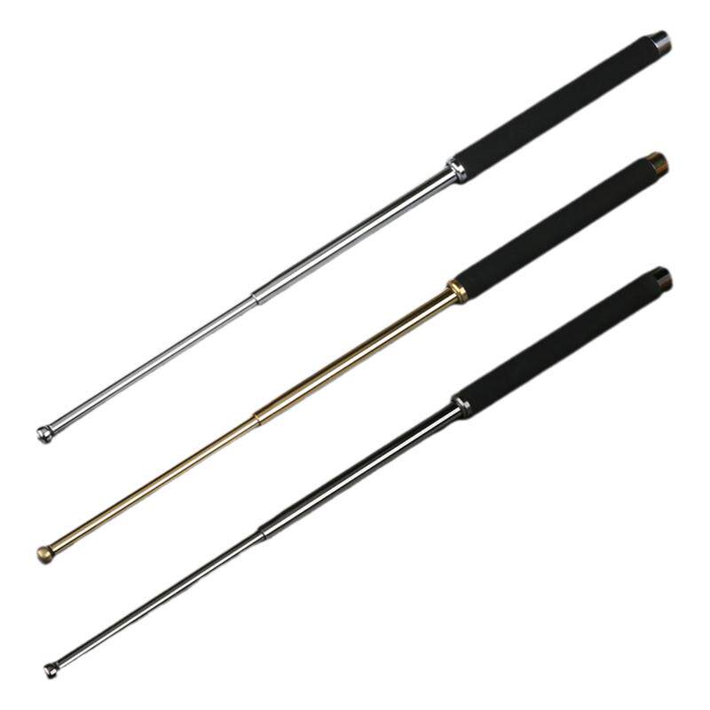 防身棍自卫武器甩鞭三节伸缩棍短棍钢摔棍子破窗甩棍保安车载用品