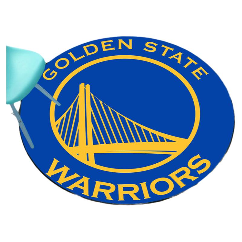 圆形地毯 NBA火箭湖人勇士队篮球队电脑椅电竞椅转椅子床边地垫