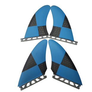 UPSURF冲浪板配件fins玻纤尾舵future冲浪板鱼鳍蜂窝HE尾鳍