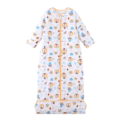 壳迪纯棉四季通用恒温中大童睡袋