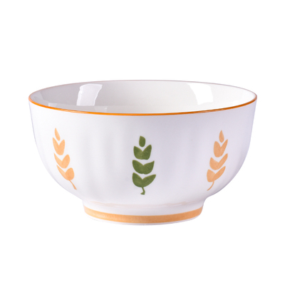 面碗釉下彩家用陶瓷高颜值6英寸