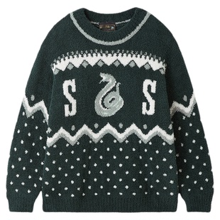 SNIDEL HOME2025秋冬新品哈利波特合作款圆领针织衫SHNT255083