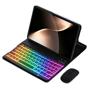 适用oppo pad air5平板键盘保护套pad4pro/3背光蓝牙鼠标套装padair/se一加平板2/Pro硅胶壳12.1/13.2专用