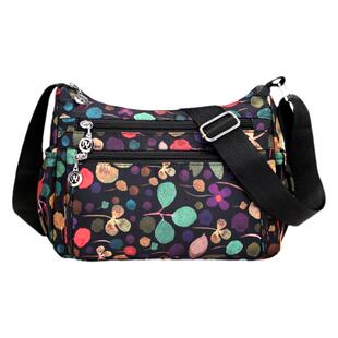 女包斜挎包2024新款大包包布包牛津单肩大容量时尚帆布轻便妈妈包