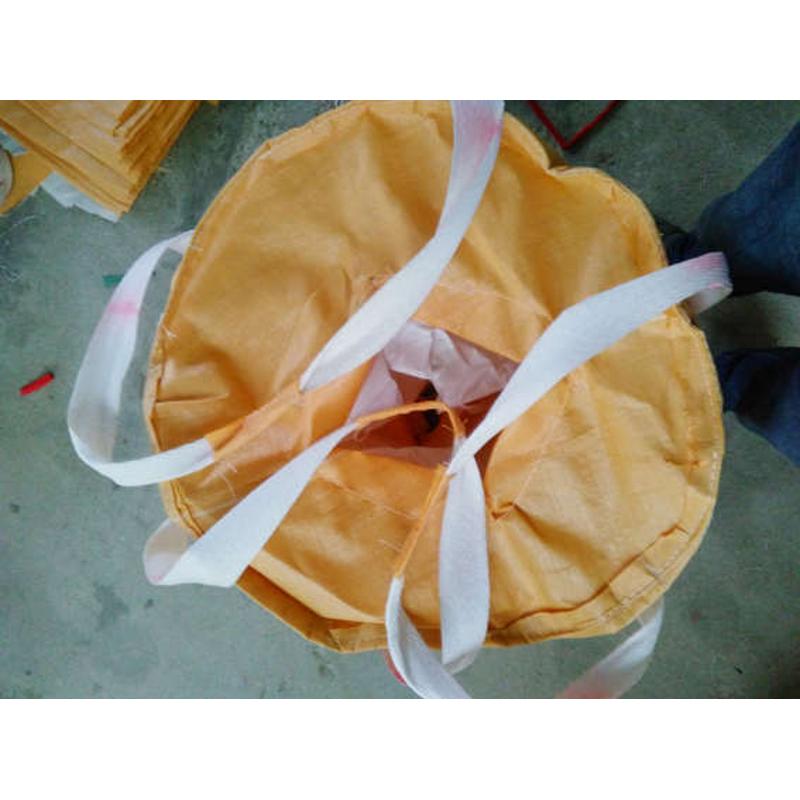 宁国钢球包装袋吨袋三根吊带钢锻重物袋上下开口承重1吨太集装袋