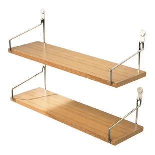 免打孔墙上置物架壁挂书架客厅装饰墙面墙壁收纳一字卧室隔板架子