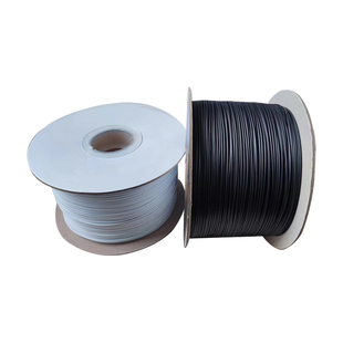 镀锌0.45PE椭圆扁形绕线轴装自动扎线机专用包塑扎丝PVC铁芯扎带