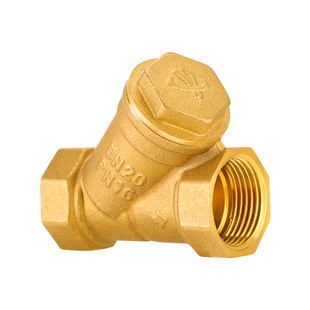 加厚黄铜Y型过滤器增压家用自来水管道净水阀4分过滤阀过滤网