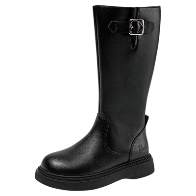 芭比童鞋女童靴子2025新款