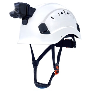 达林韦尔防砸工地安全帽带LED头灯嵌入式夜间施工照明作业可定制