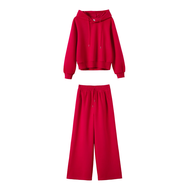 秋冬新款运动服休闲套装女两件套