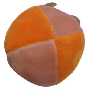 定制5cm彩球棉球婴儿手抓训练球彩色球小球手球0-1岁毛绒小玩具