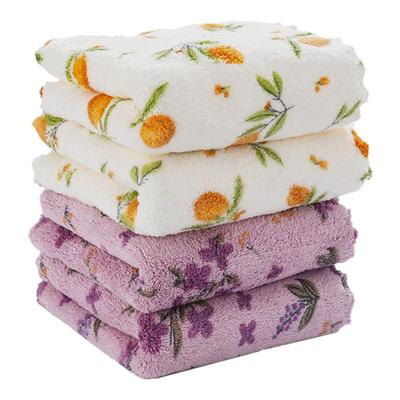 抹布吸水不掉毛丁香紫款