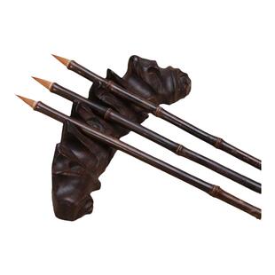 弘韵千枝秀加长短峰纯狼毫小楷毛笔抄经书法小行书 羲之小楷寸楷