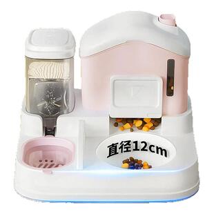 流浪猫户外喂食器自动饮水一体式猫食盆防止打翻猫粮饭盆宠物用品