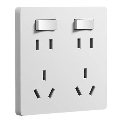 国际电工86型带开关多孔插座