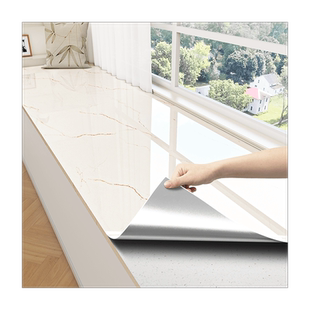 窗台板自粘大理石飘窗台台面垫包边防水防晒贴纸改造翻新遮丑神器