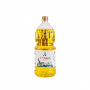 欧果冷榨花生油物理压榨营养更高食用油2.5L升家庭桶装
