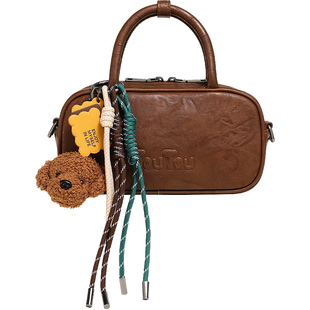 新年生日礼物TOUTOUmiu系保龄球包托特腋下包斜挎包双肩包送闺蜜