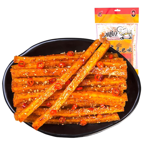 飞旺素牛辣条麦尾巴味回忆童年小时候怀旧零食老式158g90开胃好吃