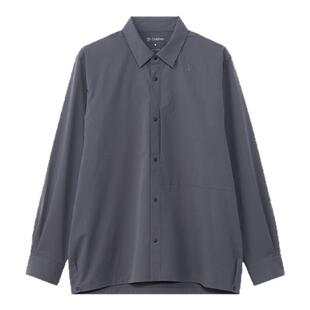 Goldwin长袖衬衫防泼水应对小雨户外徒步男女同款