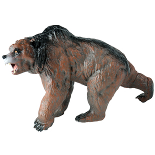 林畅模玩史前巨兽短面熊模型巨型熊齿兽儿童仿真动物玩具远古生物