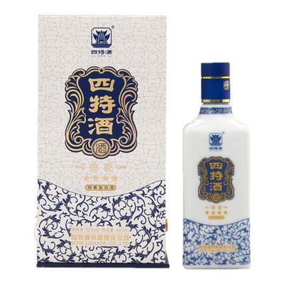 官方正品江西四特酒 锦瓷四星 52度460ml 特香型白酒浓酱清三香