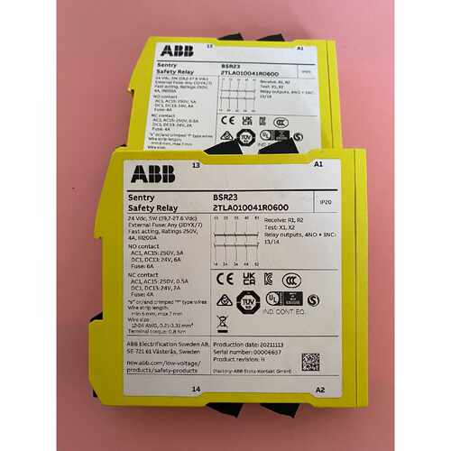 【议价-可维修】 安全继电器 2TLAO1004 BSR23/二手均有货