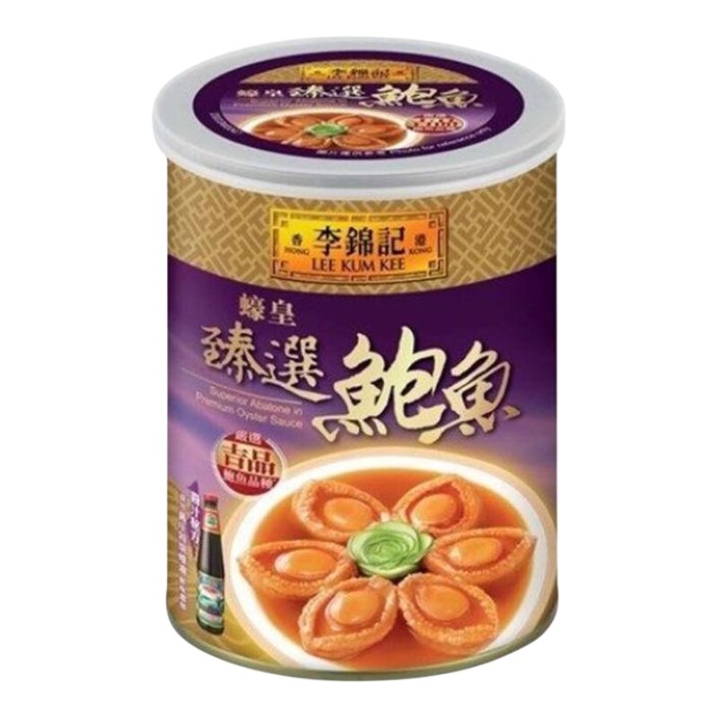 李锦记 优惠孖装蚝皇臻选鲍鱼6只装380g秘制鲍鱼酱汁鲜味浓郁即食