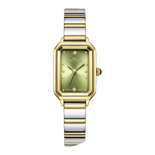 迪士尼手表女款轻奢小众高级感女士女款小方糖石英表七夕礼物礼盒