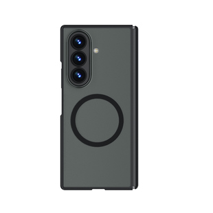 蓝猩适用三星Zfold7手机壳Fold7橙标肤感W26转轴边框保护套中轴磁吸铰链Galaxy Z fold7折叠屏纤薄磨砂透明