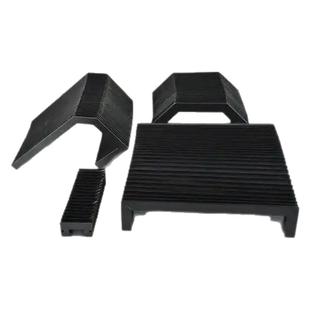 定制导轨风琴防护罩伸缩式防尘罩一字型护罩激光切CNC阻燃防护罩