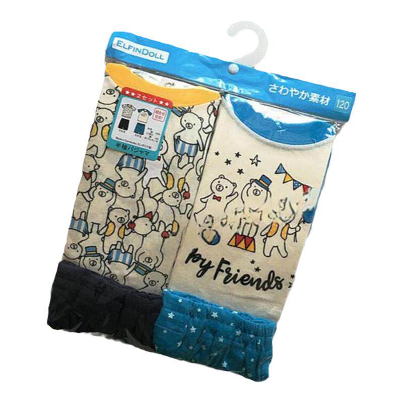 日本西松屋短袖短裤家居服