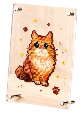 [收纳展示两用]亚克力拼豆展示框