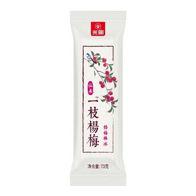 光明一品咖啡冰淇淋一枝杨梅雪糕