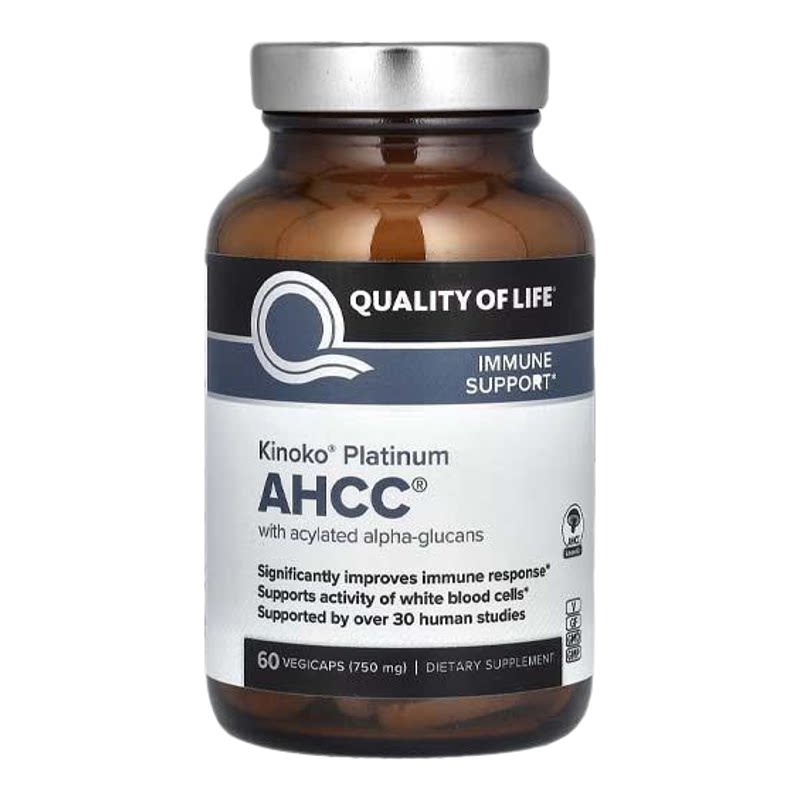 美国进口Qualityof Life免疫平衡优化AHCC帮助细胞活性