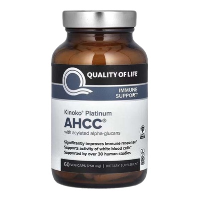 美国进口Qualityof Life免疫平衡优化AHCC帮助细胞活性