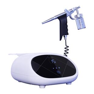 法国VLVEE注氧仪家用手持纳米喷雾美容院补水氧脸部精华导入喷枪