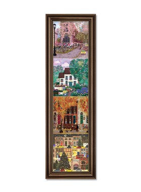 Galison春夏秋冬圣诞节礼物挂画