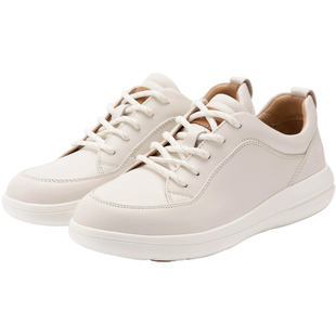 博主同款暇步士轻便女鞋春秋新款柔软真皮小白鞋百搭运动休闲鞋