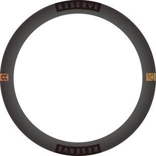 2025新款Reserve轮组贴纸公路车碳轮圈贴花改色定制防水温格高