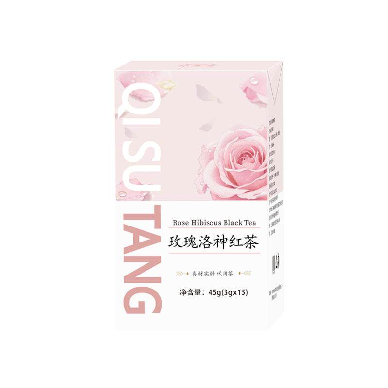 玫瑰洛神花红茶茶包女生泡水喝