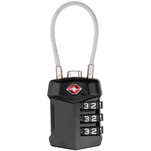 海关锁TSA出国行李箱密码锁挂锁旅行防盗书包背包拉链锁托运行李