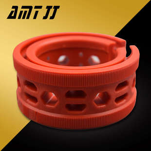 批发 小车避震弹簧缓冲胶 新款 19孔红色汽车减震器缓冲胶加强版