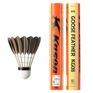 李宁凯胜羽毛球鹅毛耐用超级耐打训练球室外防风正品官方必备装备