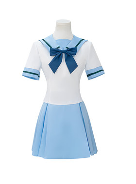 花咲川中等部夏水手服COS全套