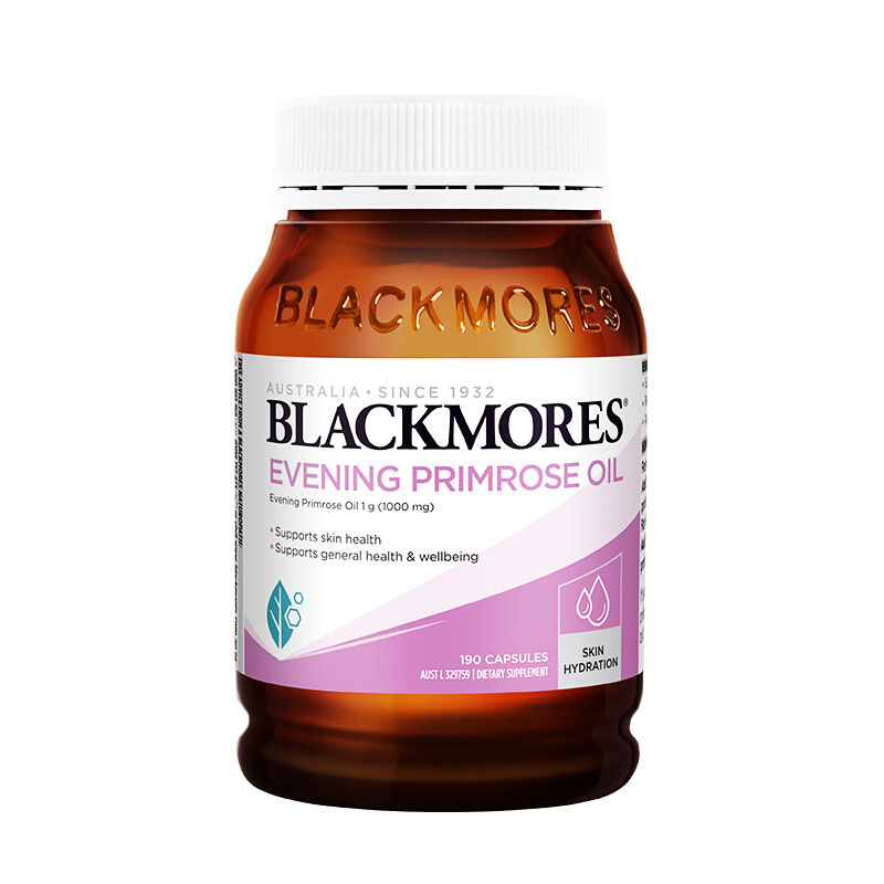 Blackmores澳佳宝月见草油软胶囊女性调理保养内分泌失调190粒