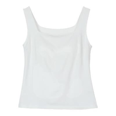 E-BRA无袖方领莫代尔女士打底衣